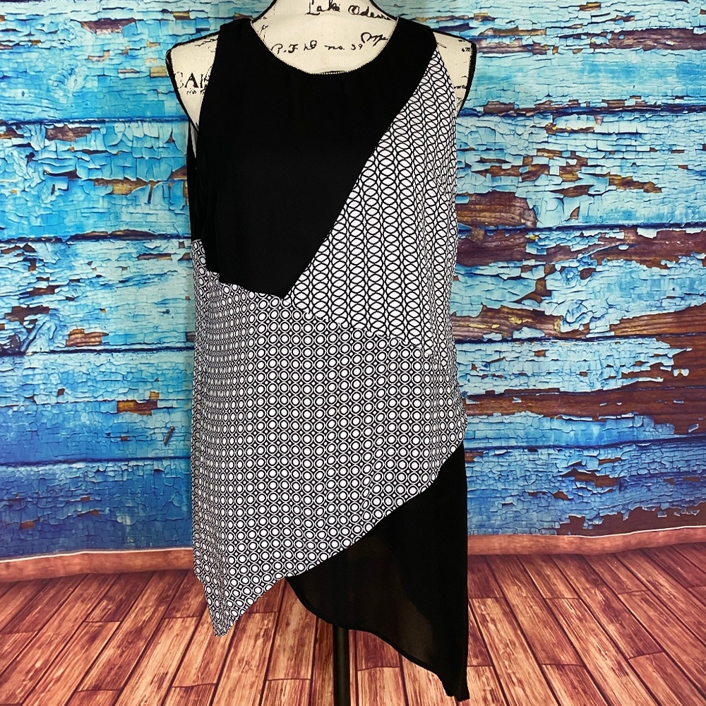 White House Black Market sleeveless blouse